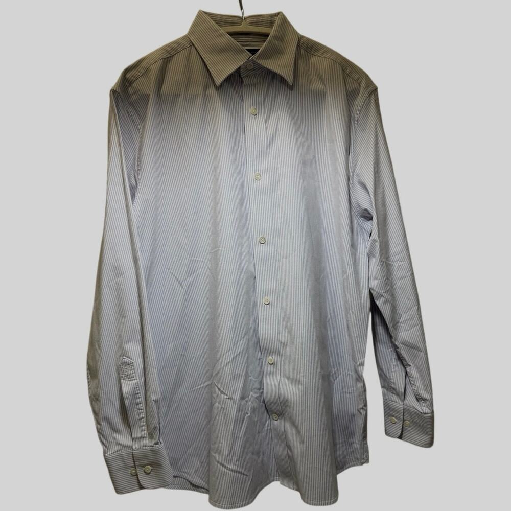 Brooks Brothers Regent Fit Supima Cotton Stripe Long sleeve Shirt |L 16.5